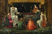 Edward Burne-Jones The Last Sleep of Arthur in Avalon china oil painting artist
